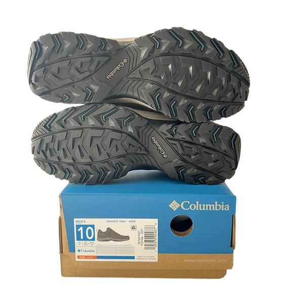 Columbia Granite Trail Men's 10 Wide Hiking Outdoors Sneaker Shoes New In Box - Picture 2 of 5